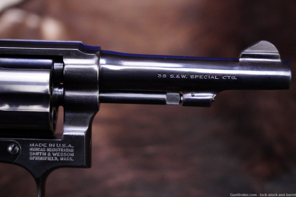 Hong Kong Customs & Excise Smith & Wesson Model 10-7 .38 C&E Revolver NO CA-img-11