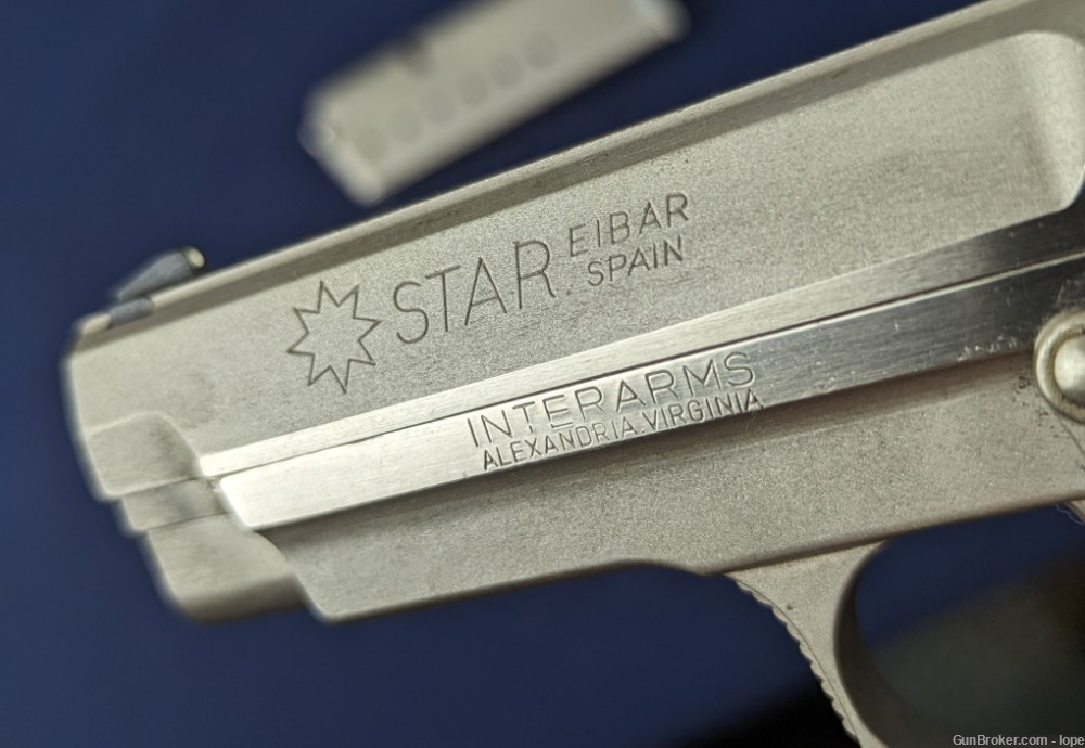 Fine Star Firestar Stainless 9MM Compact Auto Pistol-img-0