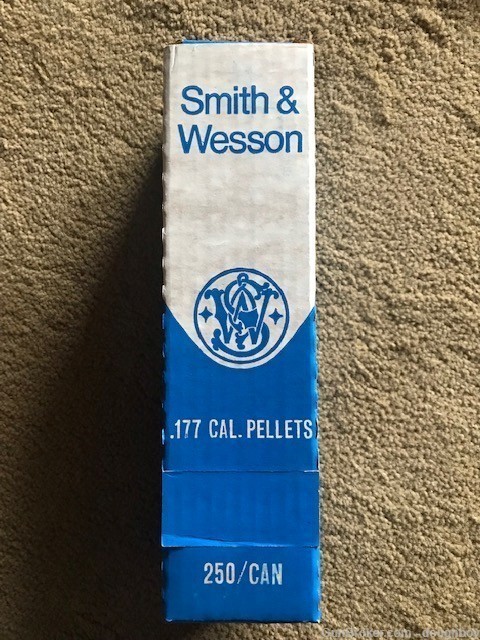 S&W Pellets Tin MINT 250ct Model 41 Smith Wesson 79G-img-3
