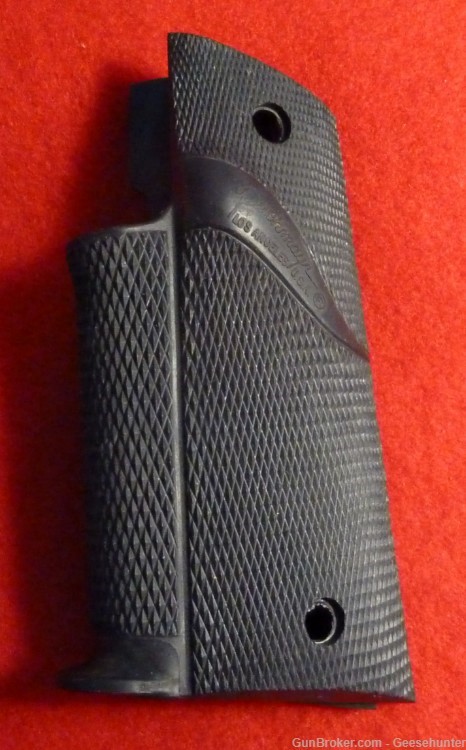 Pachmayr 1911 Colt .45ACP-38-9mm Signature Model Wrap Around Grips, Black-img-2