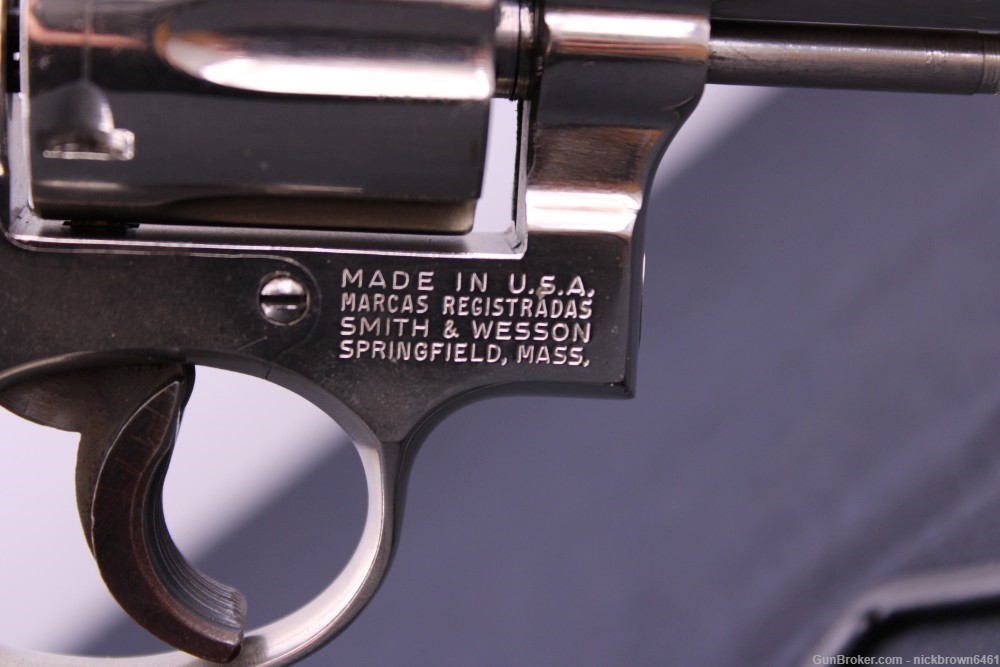 1962 SMITH & WESSON 10-6 K FRAME 38 SPL 4” BARREL 6 SHOT-img-6