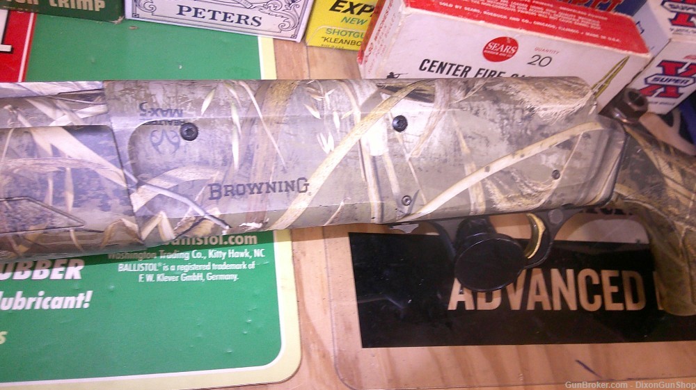 Browning A5 12Ga 3.5" Real Tree Max-5 Camo Original Hard Case-img-18