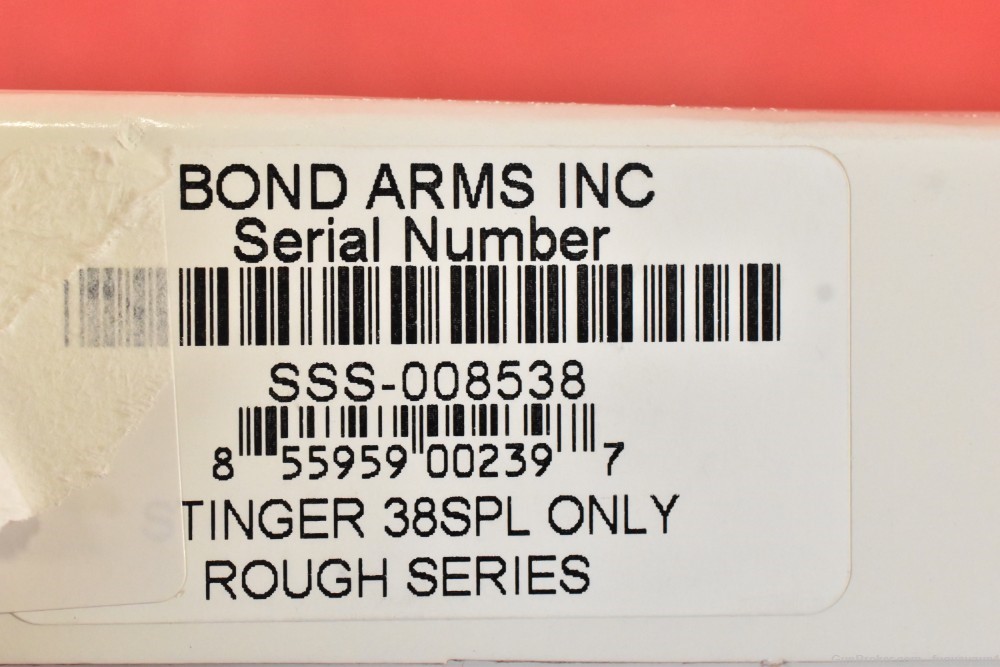 Bond Arms Stinger RS 38 Special BASRS-38SPL Bond Stinger-RS-img-10