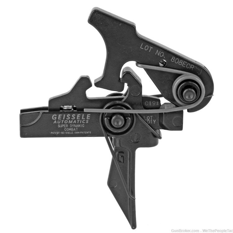 GEISSELE Super Dynamic Combat Trigger Straight 2 Stage AR M4 300 Blackout N-img-0