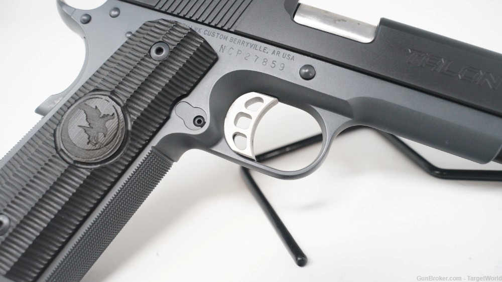 NIGHTHAWK CUSTOM TALON 1911 .45ACP BLACK DLC SNIPER GREY 8 ROUNDS (18119)-img-4