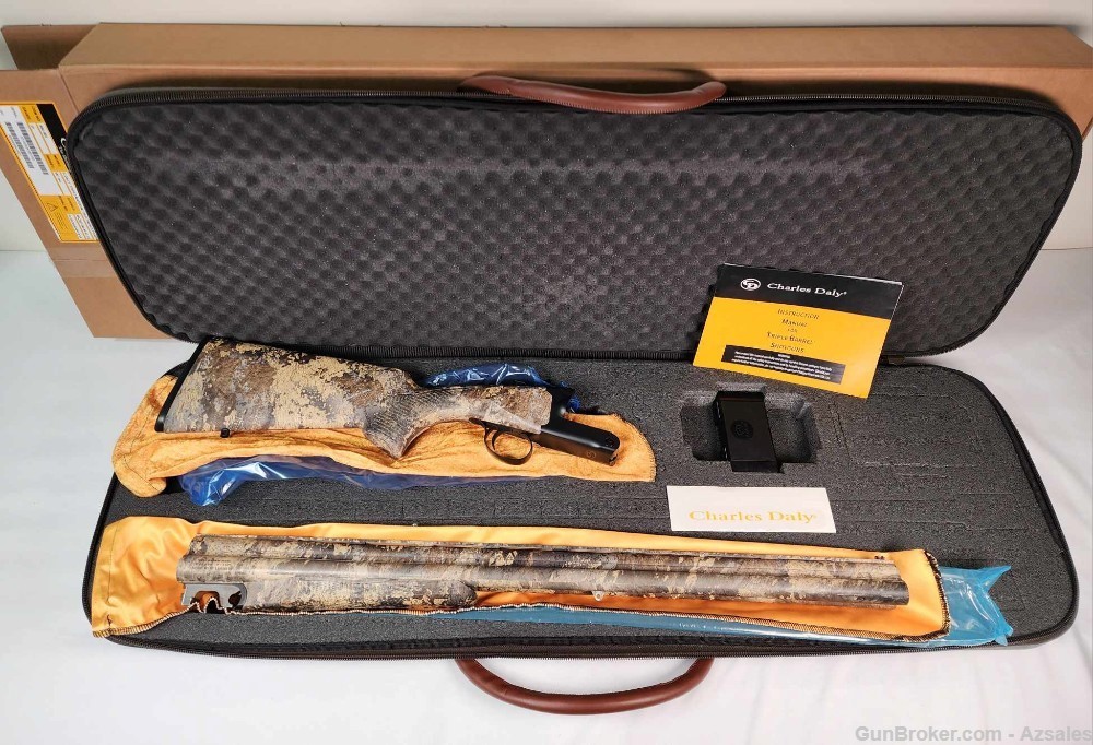 Charles Daly Triple Magnum True Timber Prairie Camo 12 GA 28 in BBL New-img-6