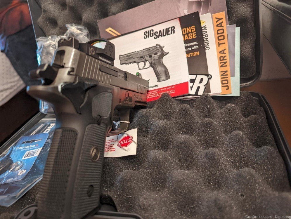 Sig Sauer P229 Legion 9mm SAO RXP w/ Romeo1 Pro Red Dot 229 Single Action-img-2