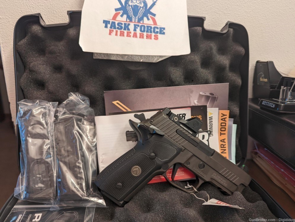 Sig Sauer P229 Legion 9mm SAO RXP w/ Romeo1 Pro Red Dot 229 Single Action-img-0