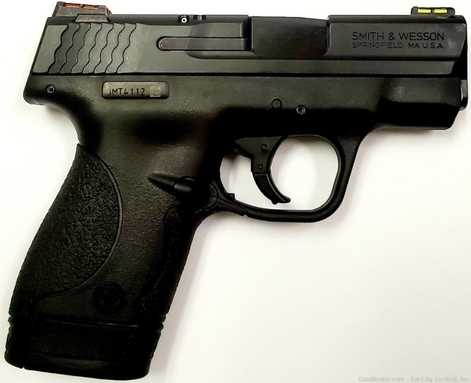 SMITH AND WESSON, M&P9 SHIELD, Hi Viz 9MM, CA COMPLIANT-img-2