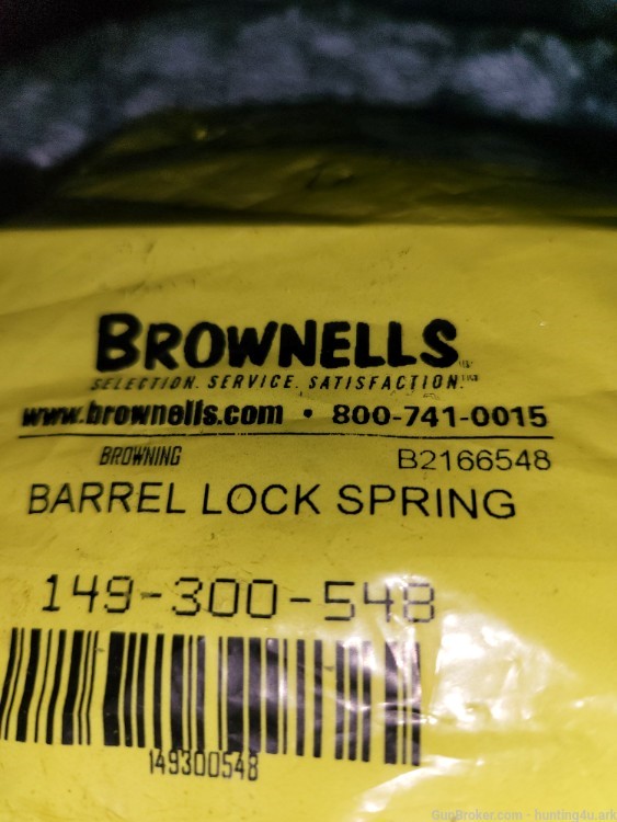 Brownells Browning Barrel Lock Spring -img-1