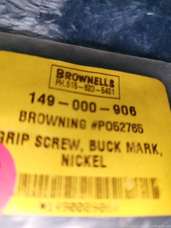 Brownells Browning Grip Screw for Buckmark #P052765-img-0