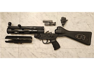 FACTORY Heckler & Koch German MP5SD Parts Kit - Made in W. Germany