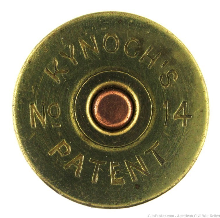 British 14 Ga. Kynoch's Patent Two-Piece Brass Shotshell 14A-img-2