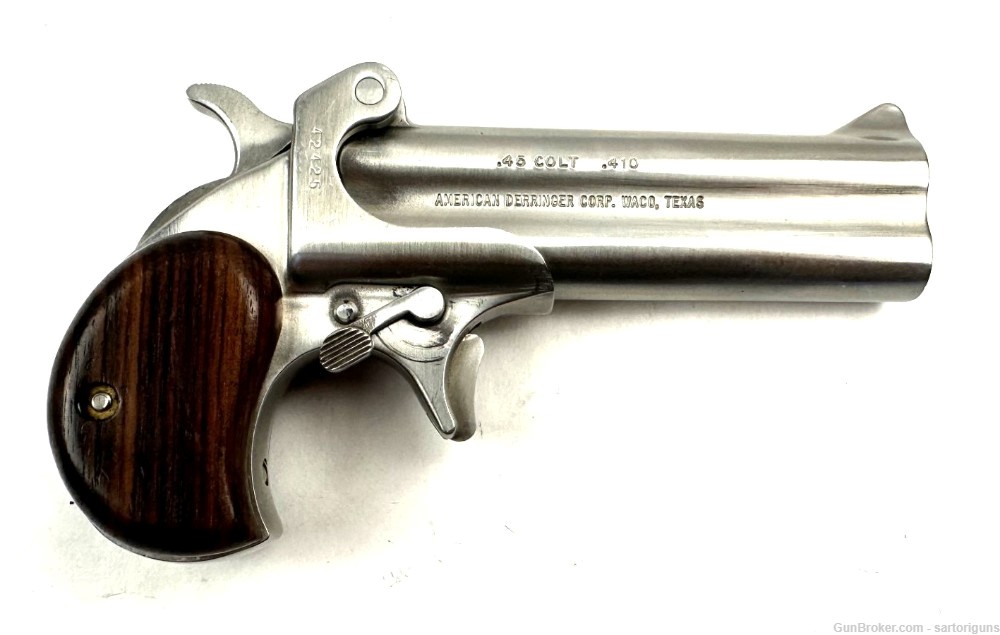 American Derringer m4 .45 colt .410ga over under revolver derringer -img-1