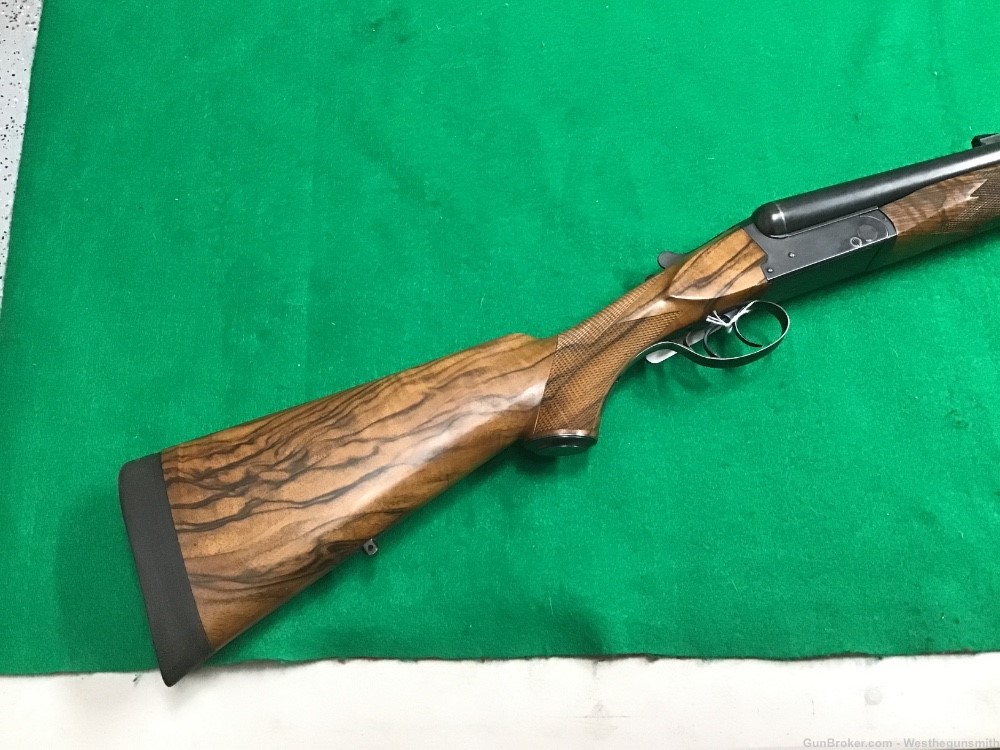 RICK STICKLEY 470 NITRO EXPRESS DOUBLE RIFLE WITH BROWNING BSS BARREL -img-6