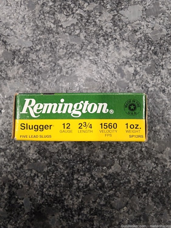 Remington 12ga Slugger slugs-img-1