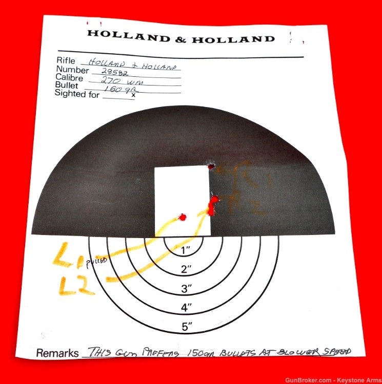 Spectacular & Rare Holland & Holland Royal .270 Win Engraved, Case Hardened-img-35