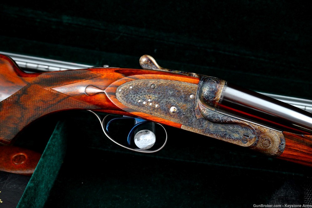 Spectacular & Rare Holland & Holland Royal .270 Win Engraved, Case Hardened-img-11