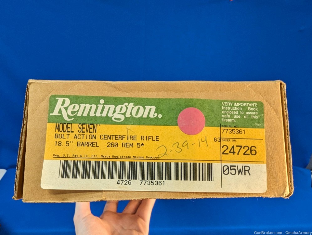 Remington Model 7 .260 Remington Timney Trigger-img-2