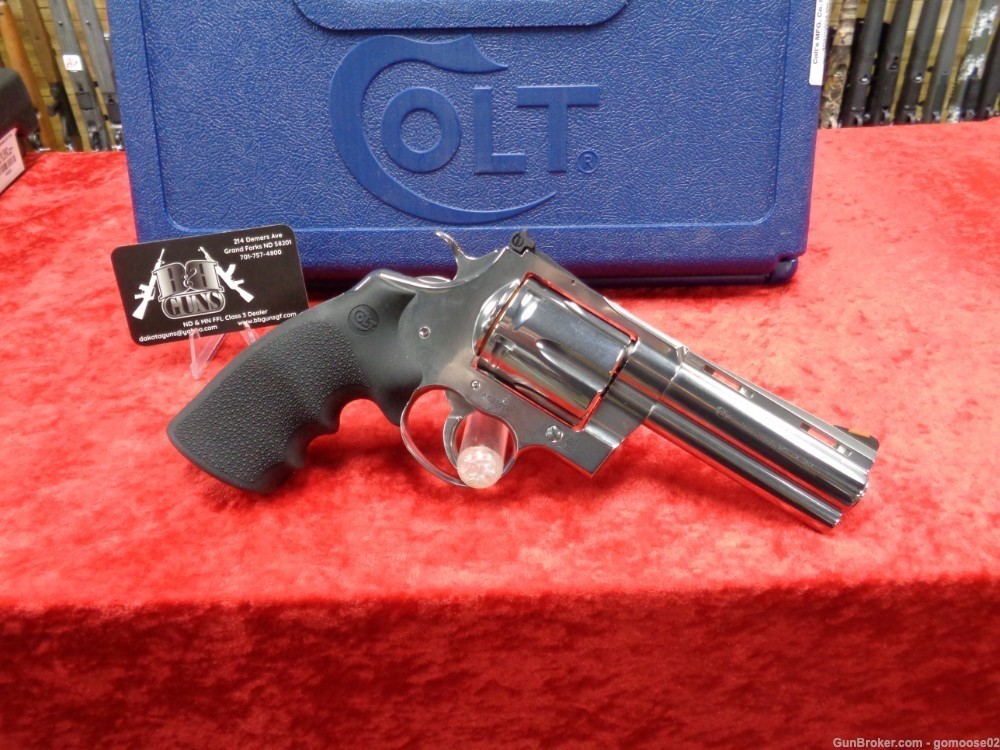 NEW Colt Anaconda 44 Magnum Mag Bright Stainless Steel Snake MM WE TRADE-img-3