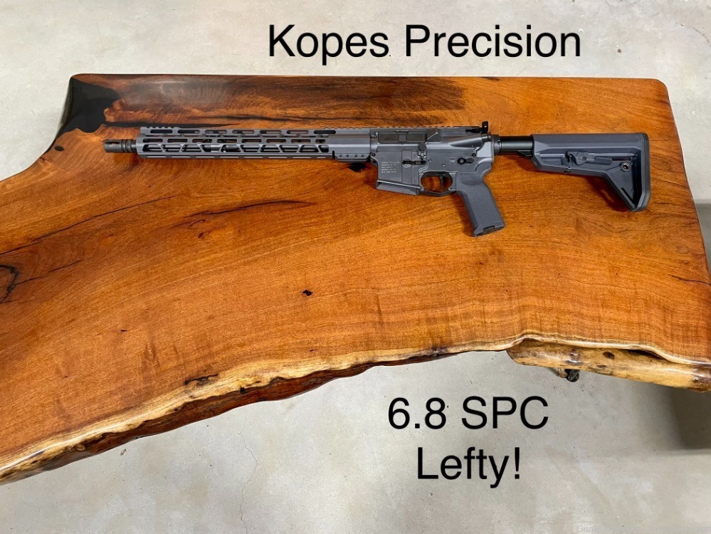Spring Sale! Kopes Precision 6.8 SPC II Sniper Grey, Lefty, Left Handed-img-0