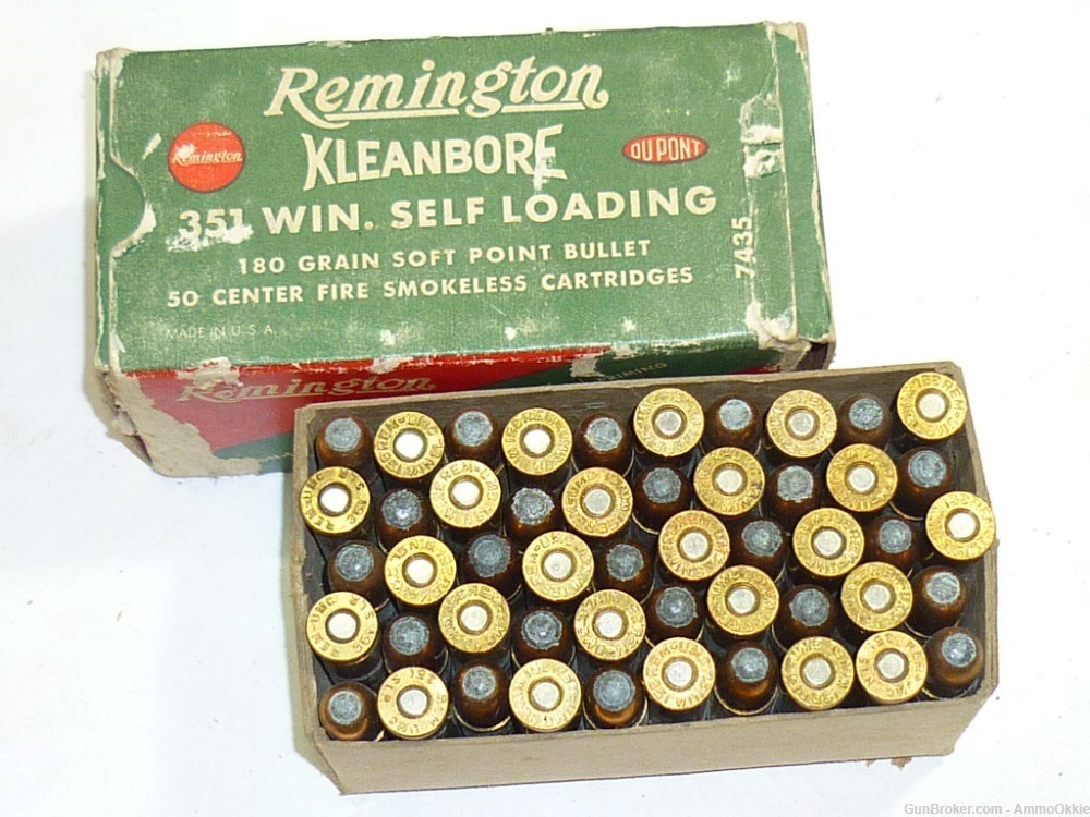 5rd - 351 WINCHESTER SELF LOADING - 351 WSL SL 1907 - VARIOUS-img-25