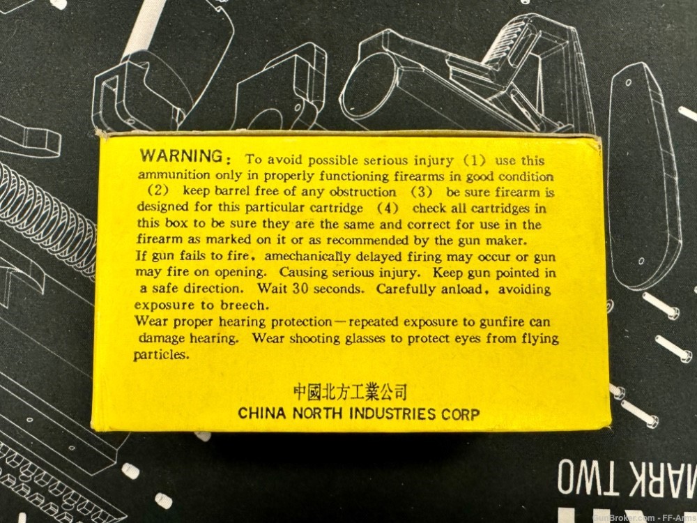 Norinco 7.62x25mm 60 Cartridge pack-img-1