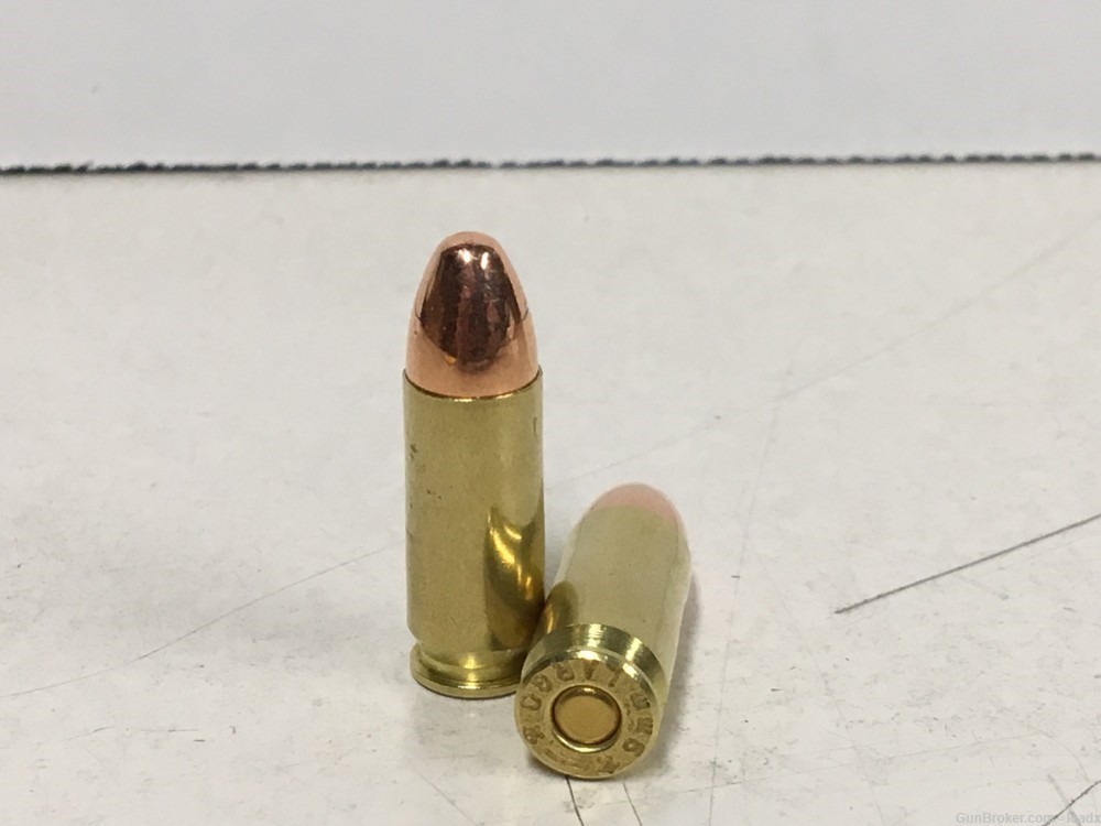 9mm Largo, 124gr TMJ, 50 Rounds, new ammunition-img-0
