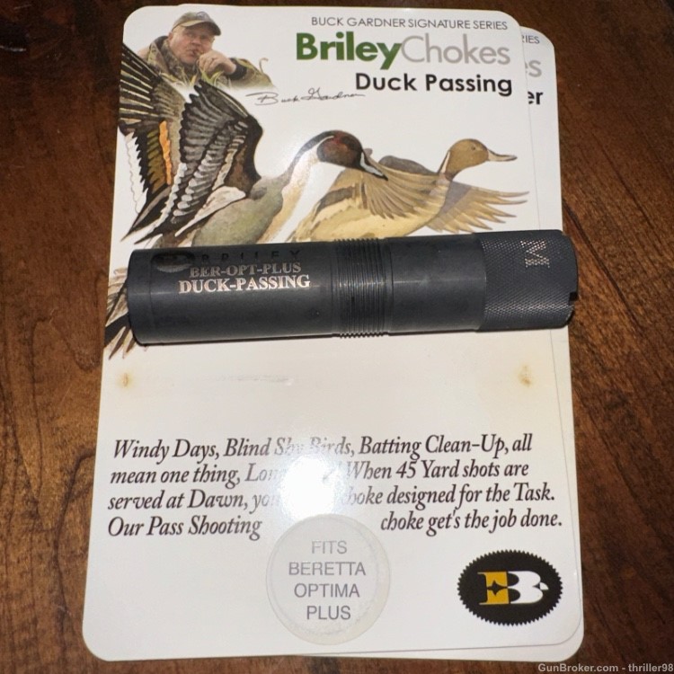 Briley Buck Gardner Signature Hunter series Optima Plus complete set-img-10