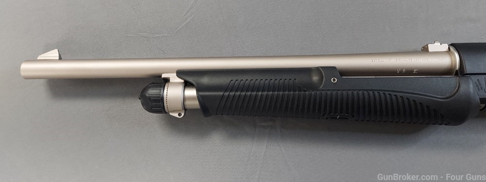 Benelli Nova Tactical Pump Action Shotgun 3.5" 12ga 18.5" 4+1Rd Nickel-img-3