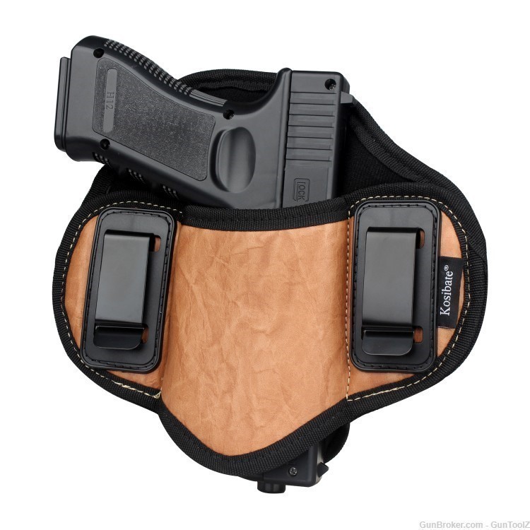 GTZ leather Concealed Carry IWB Holster. BEST ON GB AND LOW $$$-img-1