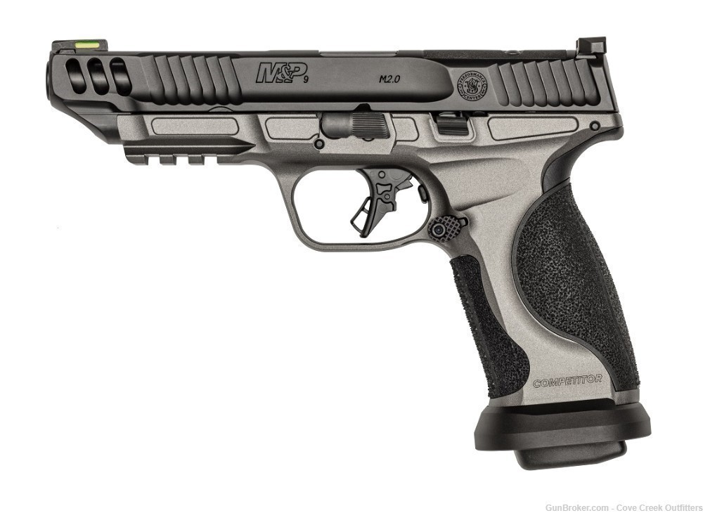 Smith & Wesson M&P9 M2.0 Competitor 9MM 13718 Free 2nd Day Air Shipping-img-0
