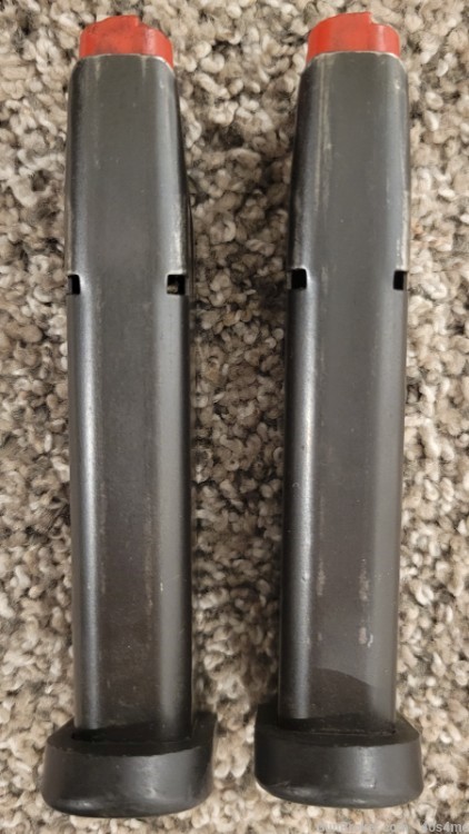 Two Jericho 941 IWI marked 9mm 17 round magazines 9x19 9mm Luger-img-1