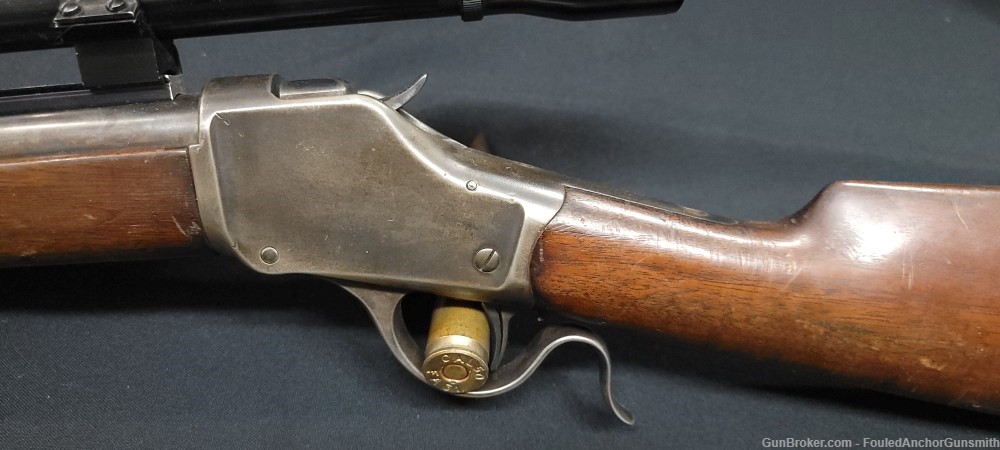 Winchester 1885 Highwall Thinside Set Triggers - .219 Donaldson Wasp -img-9