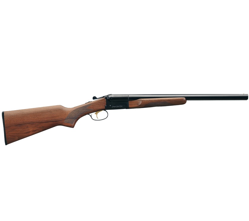 Stoeger Coach Gun 12GA 20" Double-Barrel Satin Walnut Wood Blu Shotgun-img-0