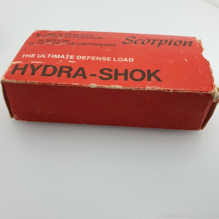 Federal  D.P.&E ammo Hydra Shok 38 Spl 146 gr vintage-img-6
