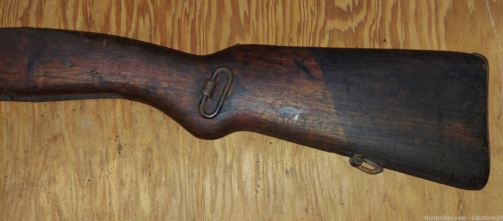 Czech VZ 24 mauser rifle stock with some metal-img-2