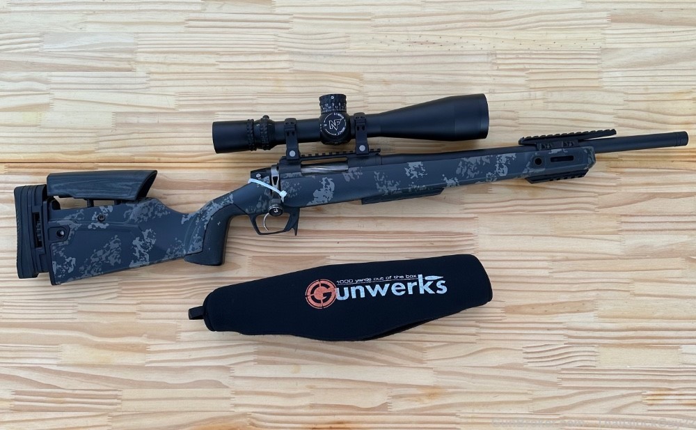 Gunwerks Custom GLR Police Sniper Rifle w/ Nightforce Atacr 5-25x56 Fl -img-1