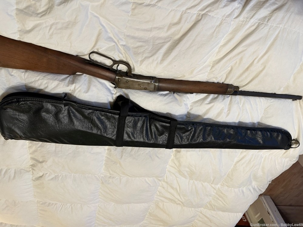 Winchester 1894 Short Rifle - rare 25-35 WCF caliber-img-8
