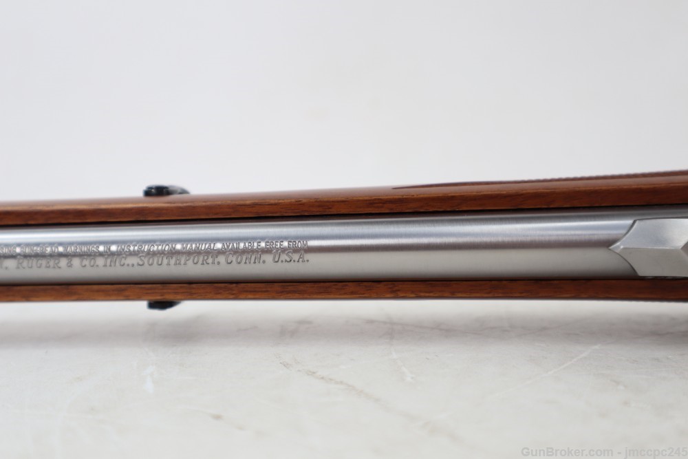 Rare Very Nice RSI Stainless Ruger M77 Hawkeye 7x57 Bolt Action Rifle 18" -img-29