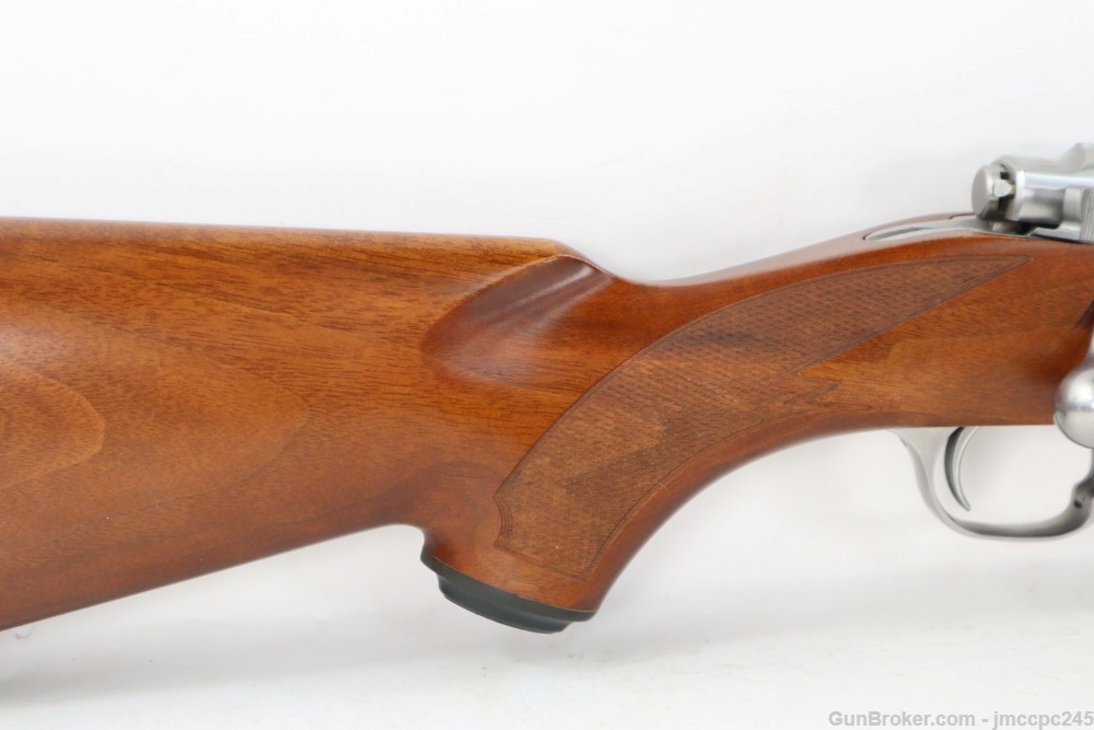Rare Very Nice RSI Stainless Ruger M77 Hawkeye 7x57 Bolt Action Rifle 18" -img-11
