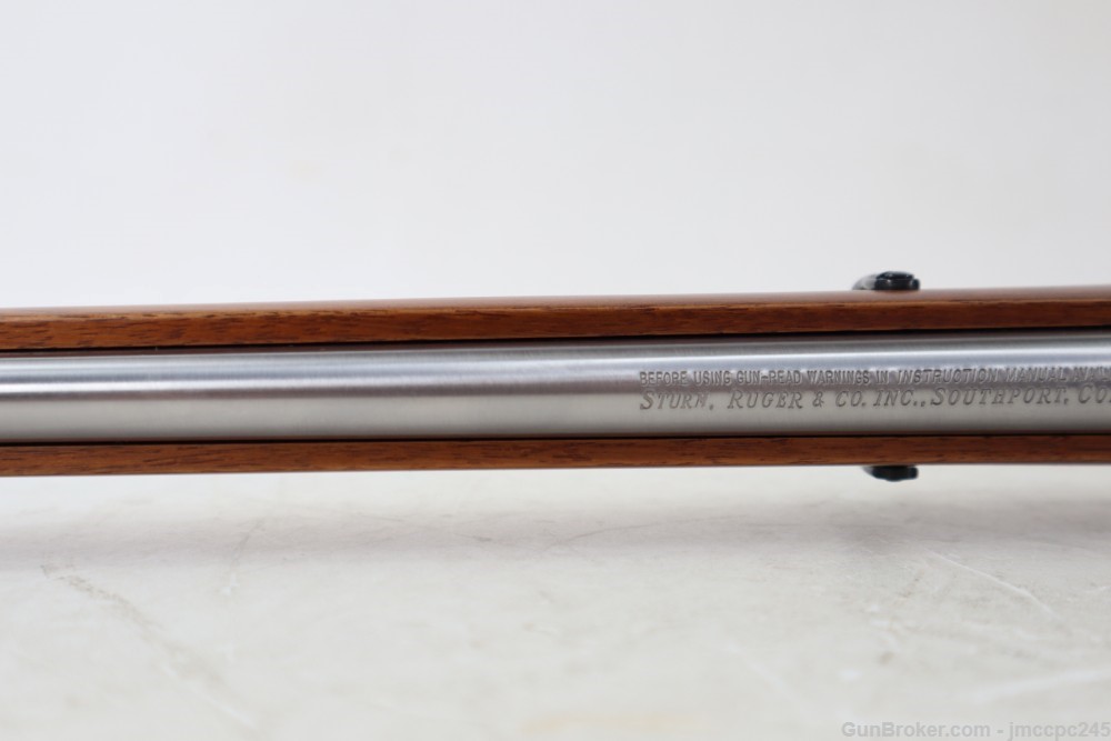 Rare Very Nice RSI Stainless Ruger M77 Hawkeye 7x57 Bolt Action Rifle 18" -img-28