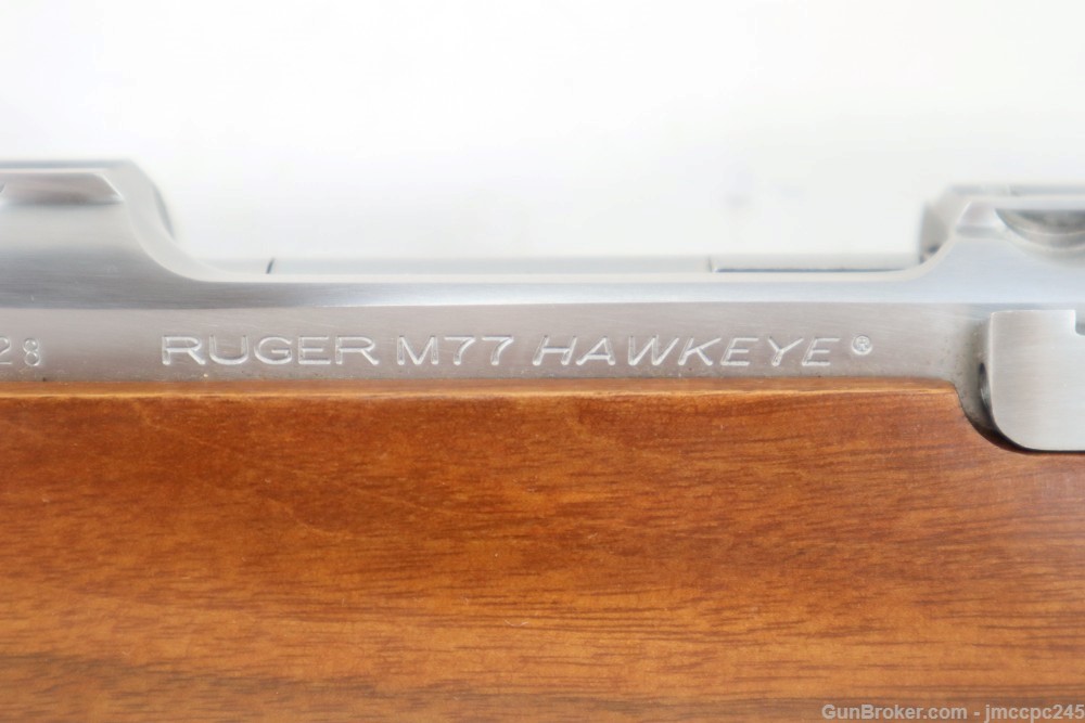 Rare Very Nice RSI Stainless Ruger M77 Hawkeye 7x57 Bolt Action Rifle 18" -img-7