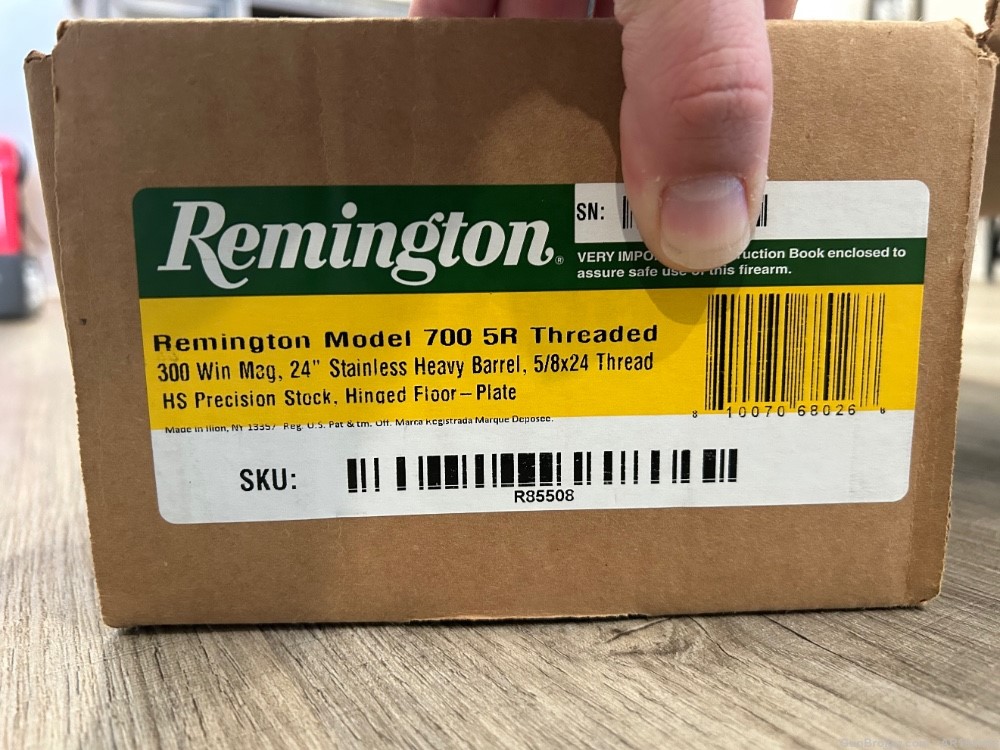 Remington 700 5R Stainless 300WM NIB!-img-6