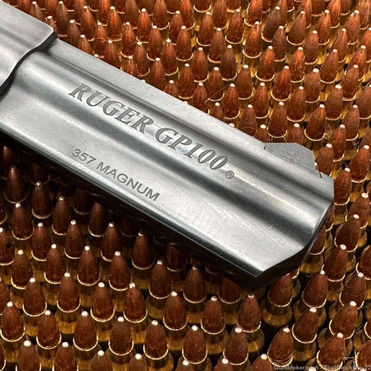 Ruger Blued GP100 GP141 .357 Magnum 4” Case Paperwork-img-7