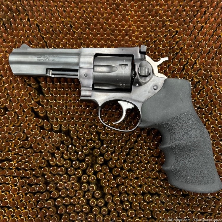 Ruger Blued GP100 GP141 .357 Magnum 4” Case Paperwork-img-1