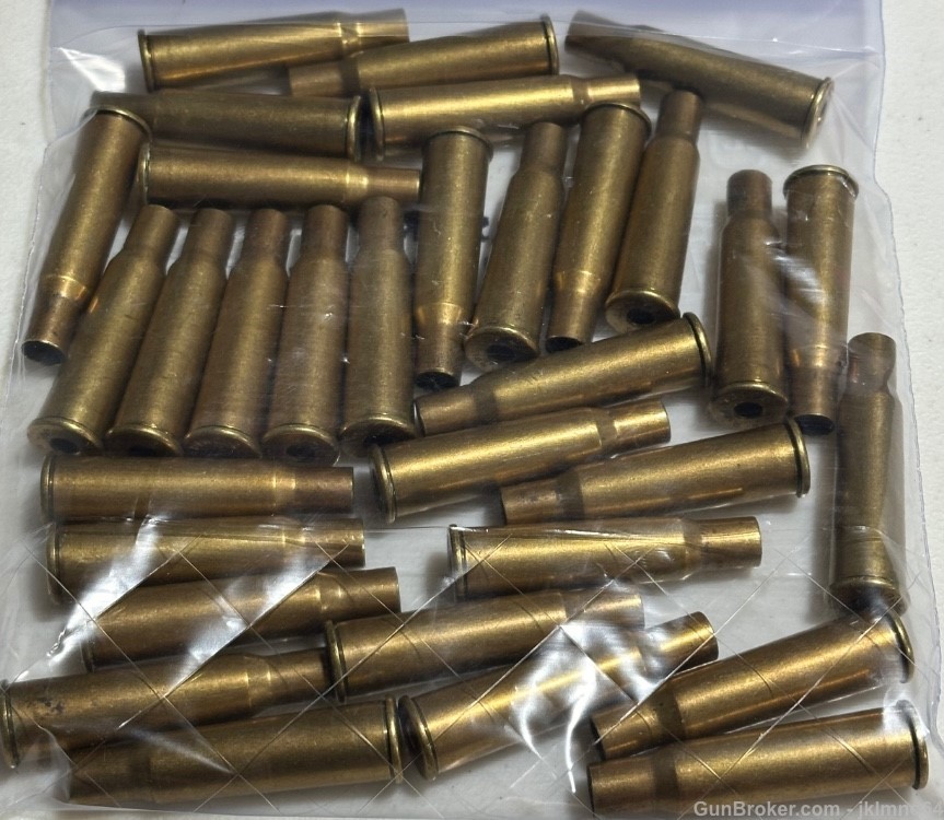 32 pieces of Remington variants 348 Win fired brass cases -img-3