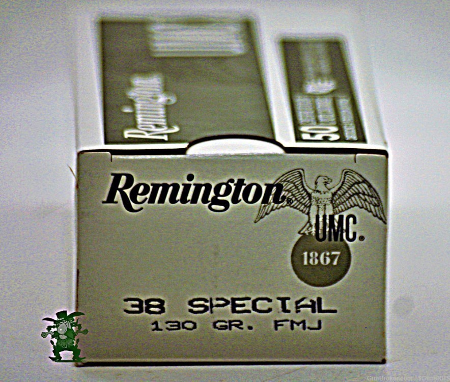 Remington 38 Special Ammo 130 Grain FMJ UMC Perfect Training 38 SPL 50 RDS-img-1