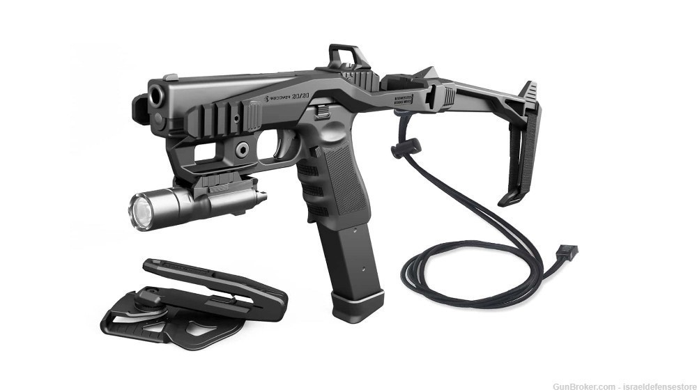Recover Tactical 20/21 Stabilizer Holster Kit for 10mm Large Frame Glocks-img-7