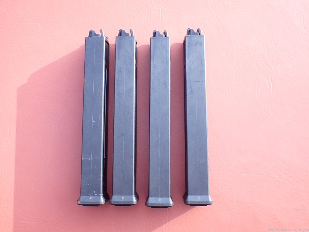 (4 TOTAL) HECKLER & KOCH UMP 40S&W FACTORY 30 ROUND MAGAZINE (LIKE NEW)-img-2